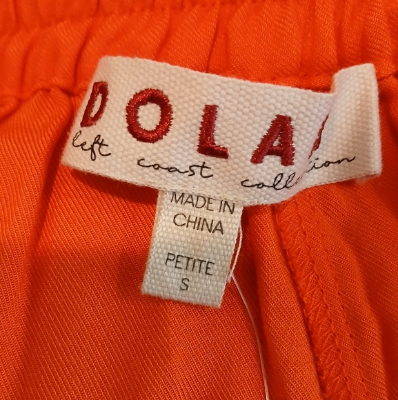 Dolan Left Coast Solana Embroidered Joggers size Small Petite - Picture 2 of 14